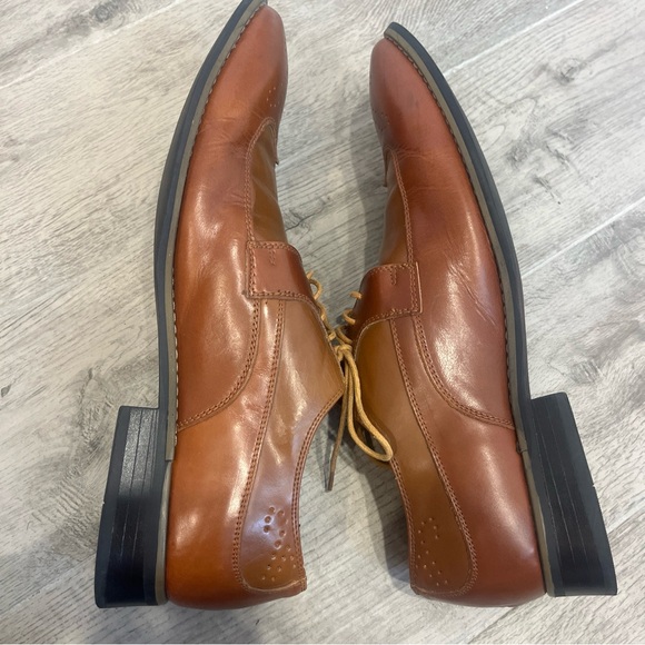 Paulo Solari Brown Wingtip Mens Dress Shoes Size: 11 D - Picture 8 of 8